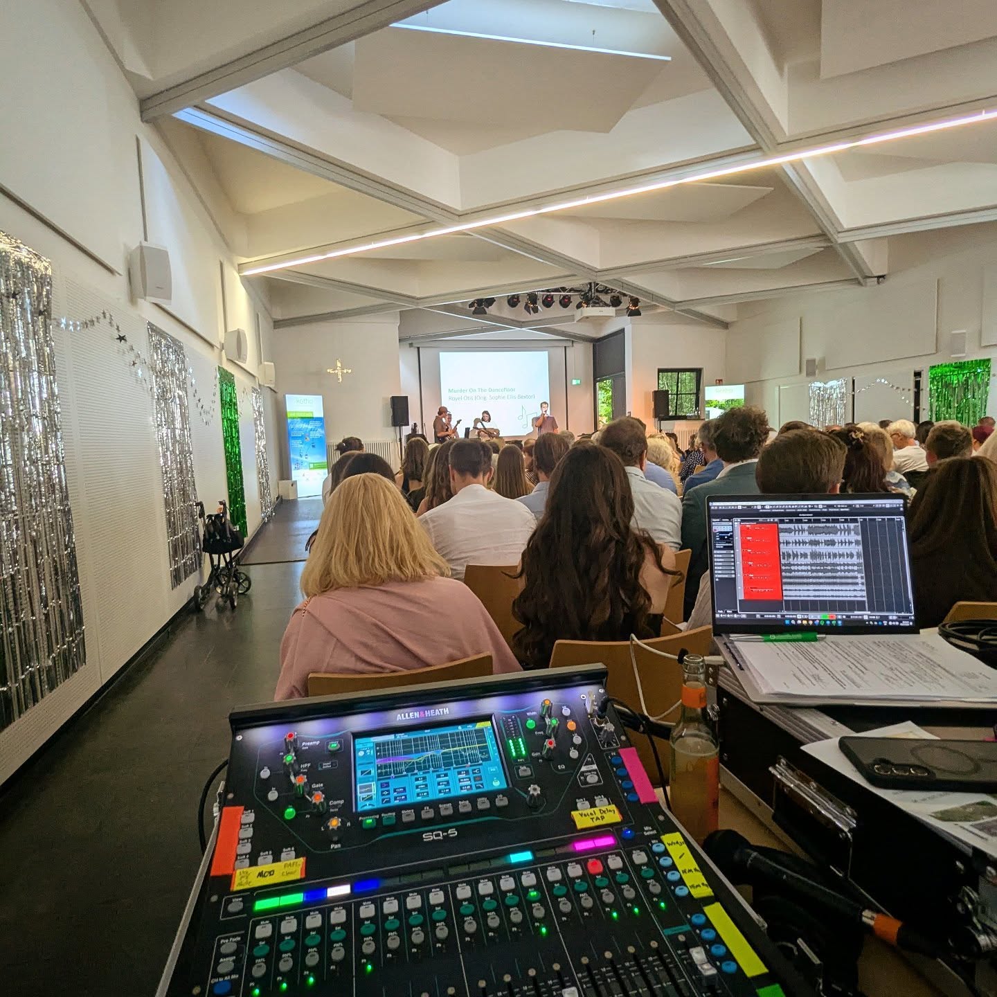 Begleitung der diesjährigen katho-Band bei der Graduiertenfeier der @katho.aachen