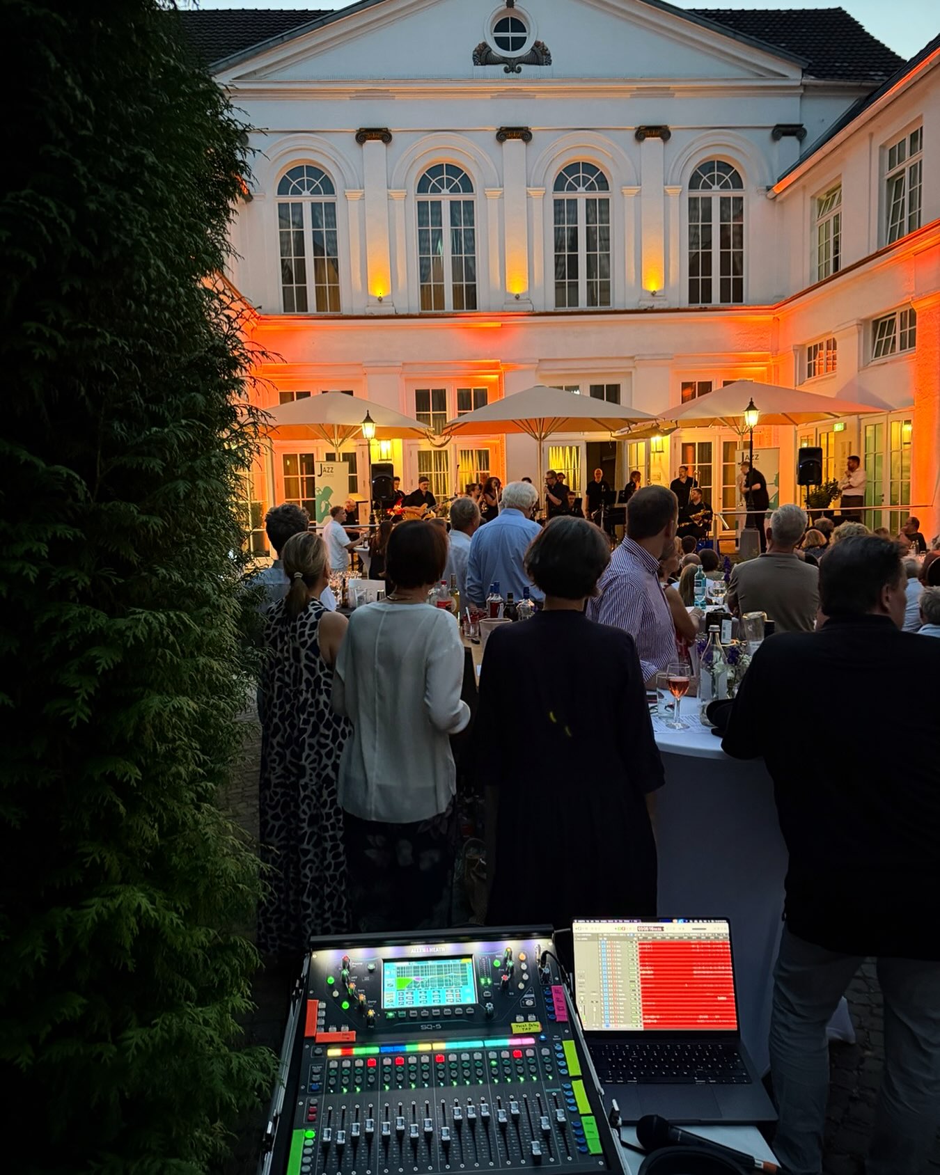 #foh für die Singing Litte Bigband der FH Aachen in der @erholungsgesellschaftaachen